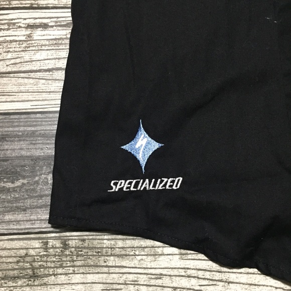 Dickies Specialized Cycling Work Shirt Women’s M Black Button Up Short Sleeve - Picture 8 of 11